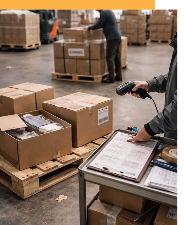 Сборные грузы из Китая: доставка, склад и таможня от 18230