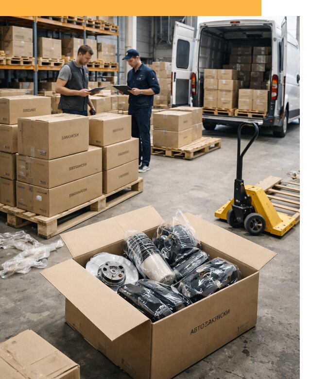 Доставка автозапчастей из Европы от 12660 руб быстро и надёжно