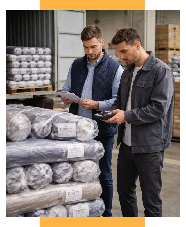 Доставка текстиля из Турции от 45576 р. под ключ, СетСервис-Лзв