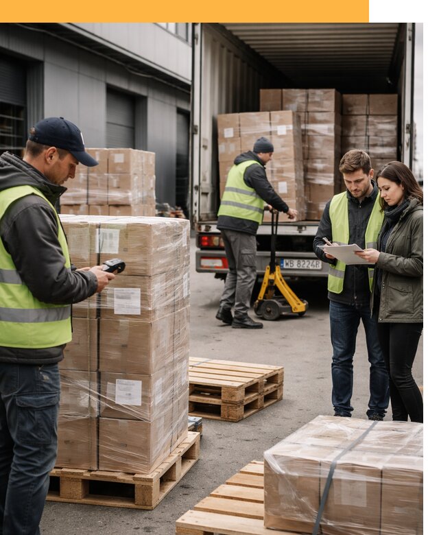 Доставка грузов из Польши: морем, авто и авиа от 7596