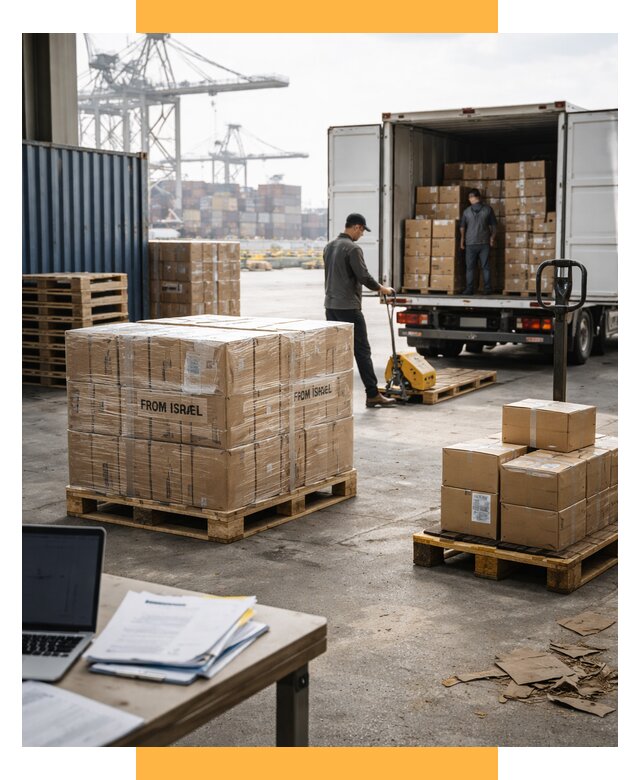 Доставка грузов из Израиля от 15192 р., логистика от СетСервис-Лзв