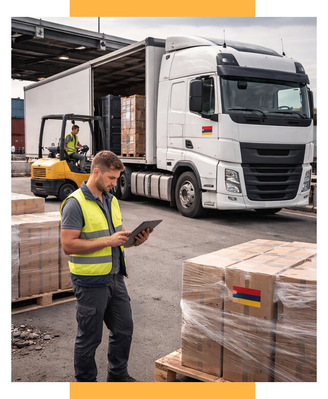 Автоперевозки из Армении от 96216 р. — услуги СетСервис-Лзв