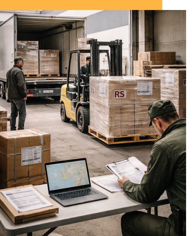 Доставка грузов в Сербию от 45576 руб, международные перевозки