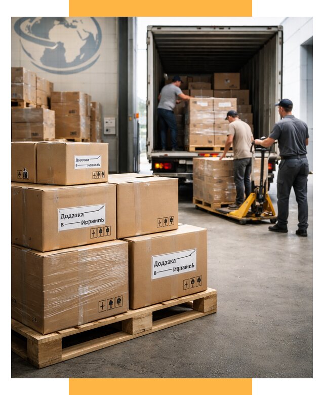 Доставка грузов в Израиль и экспорт от 45576 р. СетСервис-Лзв