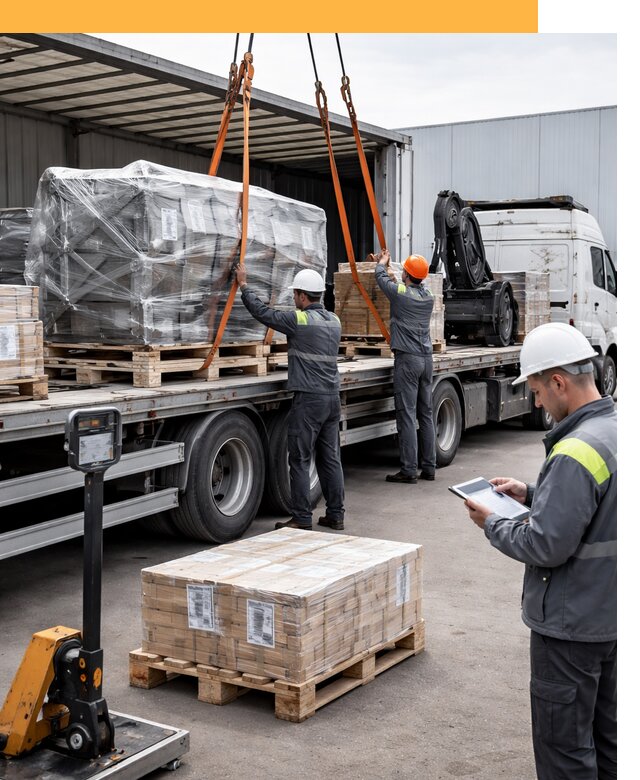 Перевозка крупного оборудования по миру от 30384 руб