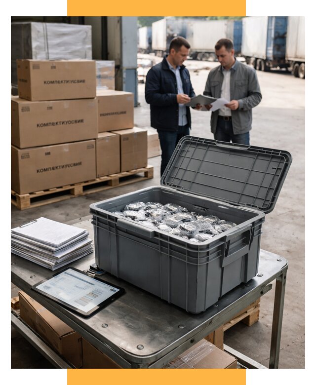 Перевозка комплектующих из Китая от 6583 р. | СетСервис-Лзв