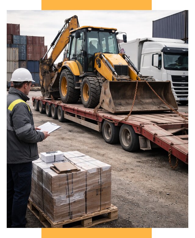 Международная перевозка спецтехники от 45576 р., СетСервис-Лзв