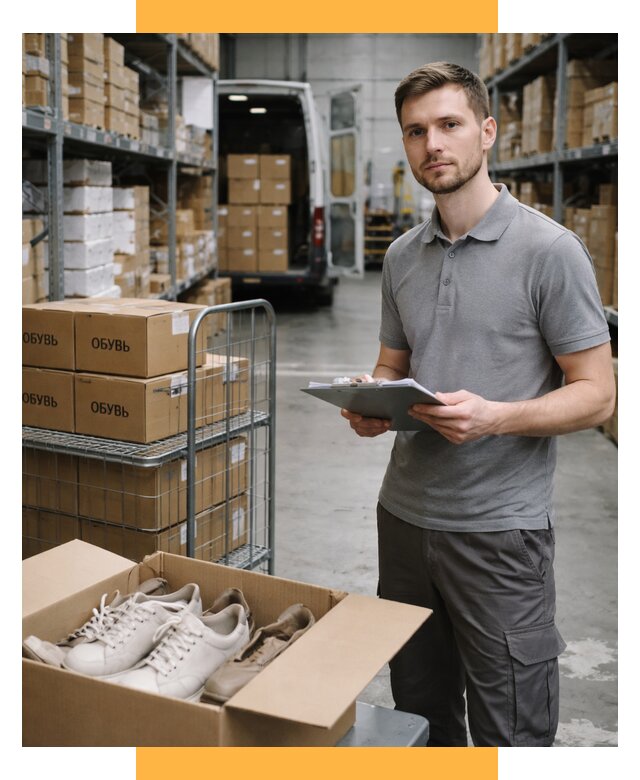 Доставка обуви из Китая и Турции от 4558 р. СетСервис-Лзв