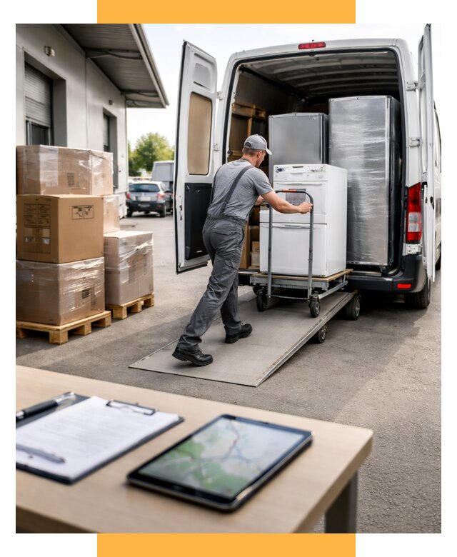 Перевозка бытовой техники от 6583 р. - логистика СетСервис-Лзв