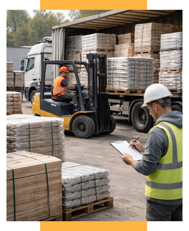 Перевозка строительных материалов от 5570 р. | СетСервис-Лзв