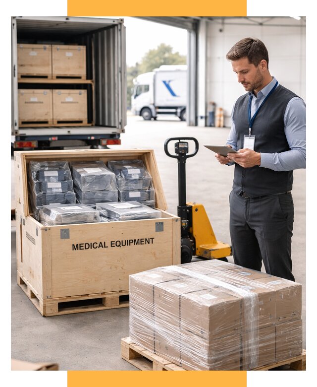 Перевозка медицинского оборудования от 15192 р. в СетСервис-Лзв