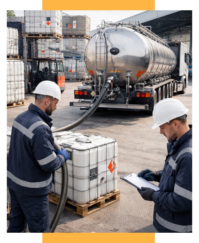 Перевозка химического сырья от 8609 р. Логистика СетСервис-Лзв