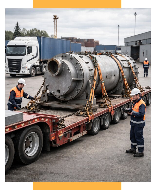 Перевозка тяжеловесных грузов под ключ от 151920 р. | СетСервис-Лзв