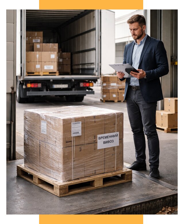 Временный вывоз товаров под ключ от 8102 р. | СетСервис-Лзв