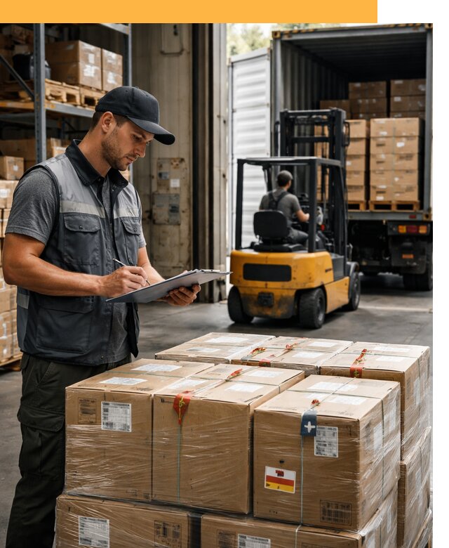 Реэкспорт товаров с таможенным оформлением и доставкой от 12154