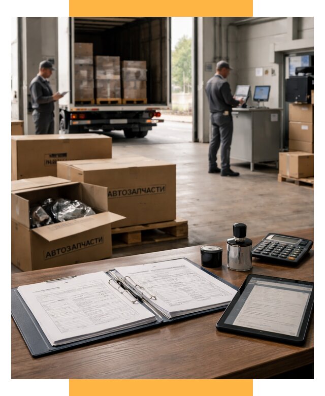 Таможенное оформление автозапчастей под ключ от 8609 р., СетСервис-Лзв
