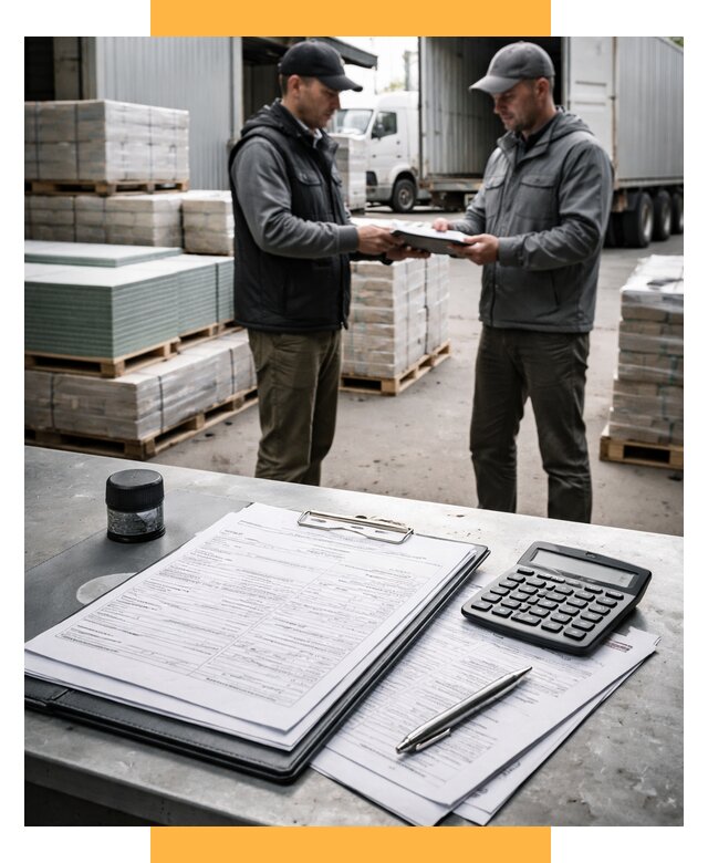 Таможенное оформление стройматериалов от 8609 р. | СетСервис-Лзв